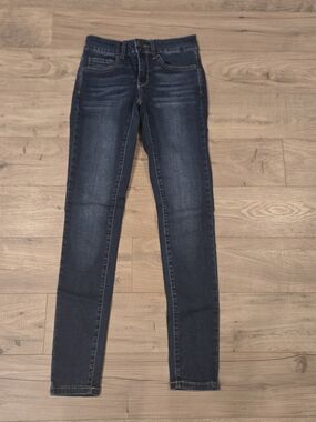 SO High-Rise Skinny Denim Jeggings | Size 1 | Dark Wash